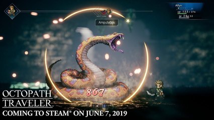octopath traveler square enix annuncia la versione pc di octopath traveler