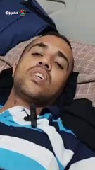 اسرة الصحفي محمد ابو دحروج تناشد لتحويله للعلاج في الخارج لإنقاذ قدمه من البتر