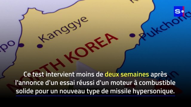 La Corée du Nord teste un missile hypersonique de moyenne à longue portée