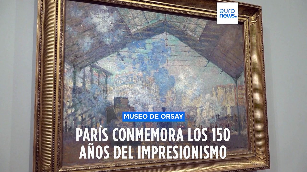 París celebra los 150 años del nacimiento del Impresionismo - Vídeo ...