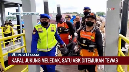 Kapal Meledak di Sungai Musi, Nakhoda dan ABK Ditemukan Tewas