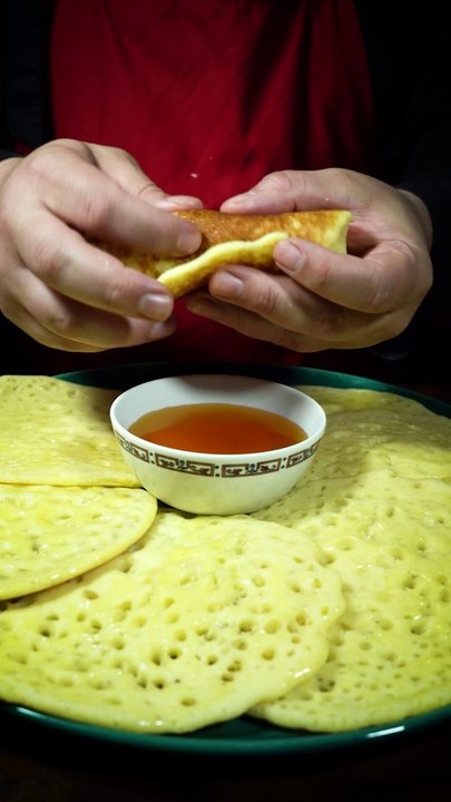 Baghrir - Crêpes aux 1000 trous ! #Dailycuisine  #Dailyfood