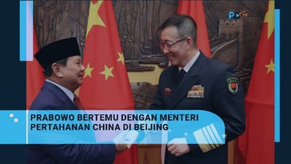 Prabowo bertemu perdana menteri China