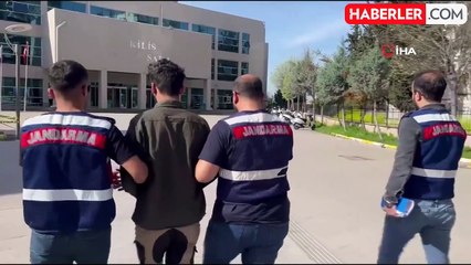 Kilis'te terör operasyonunda yakalanan zanlı tutuklandı
