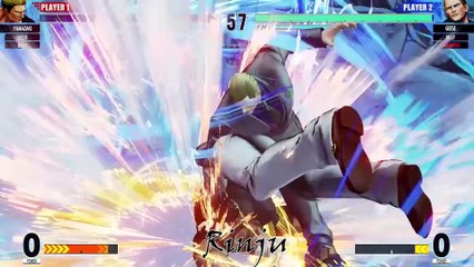 KoF 15 Gameplay Yamazaki Geese Billy vs Yamazaki Billy Geese