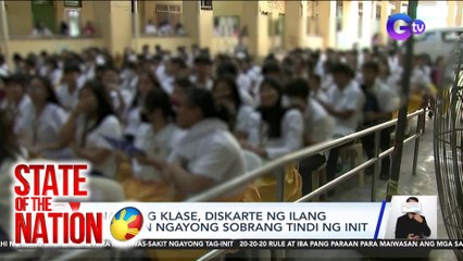 Madalas na pagligo, diskarte ng mga preso ngayong tag-init sa gitna ng siksikan sa kulungan | SONA