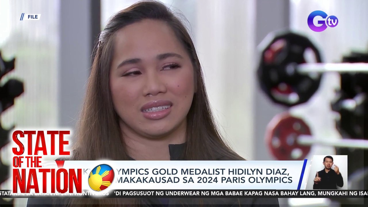 Tokyo Olympics gold medalist Hidilyn Diaz, hindi na makakausad sa 2024 Paris Olympics | SONA