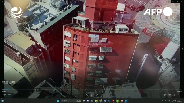 Muertos y decenas de heridos por potente terremoto en Taiwán