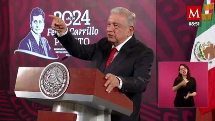 AMLO dice que Peña cometió el error de aceptar comprar el avión presidencial que dejó Calderón