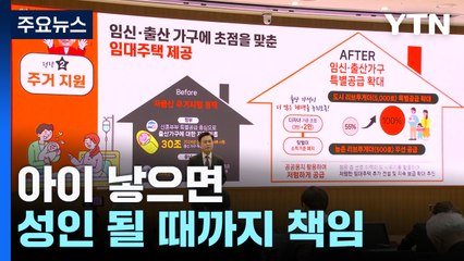 "아이 낳으면 성인 될 때까지 책임"...주 1회 재택근무도 추진 / YTN