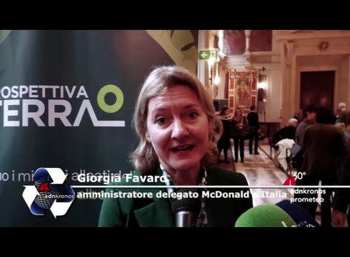 Prospettiva Terra, Favaro (McDonald’s Italia): Questo è progetto pilota, speriamo nell’interesse delle istituzioni