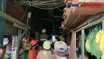Kebakaran Lalap Kios Sembako Pasar Perumnas Klender