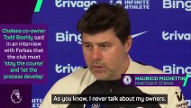 Mauricio Pochettino thanks Boehly after recent Chelsea comments