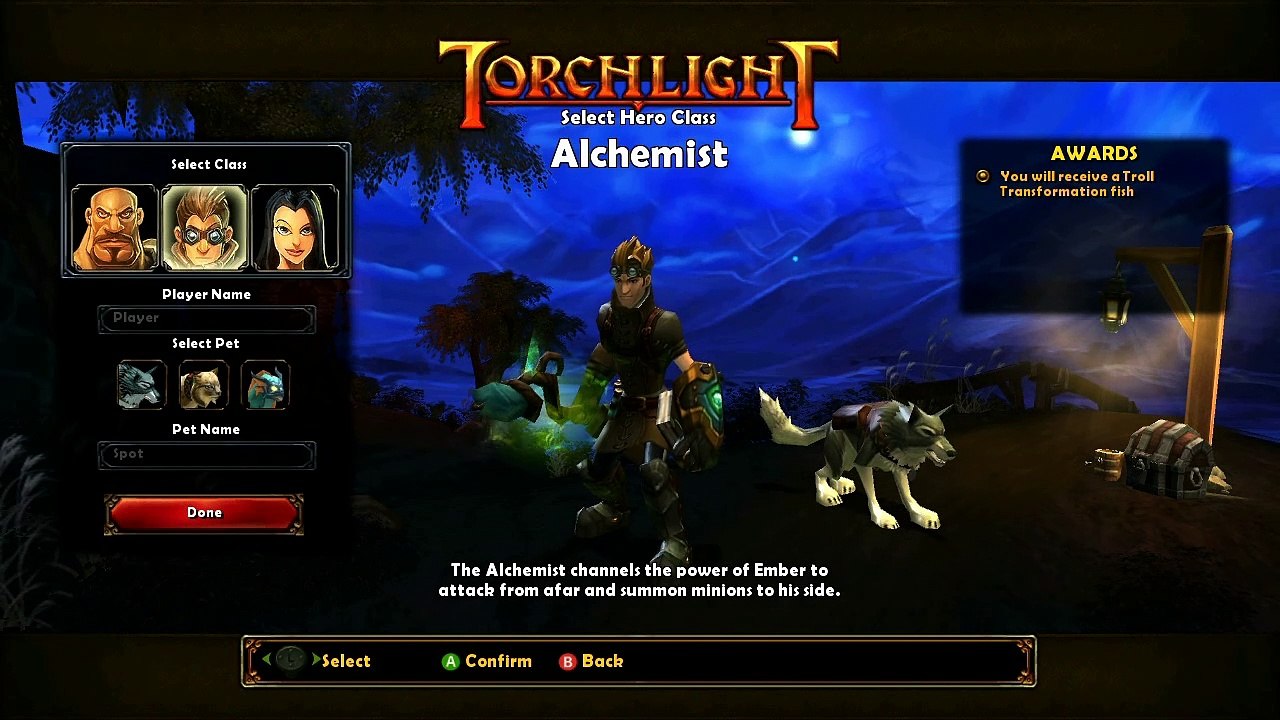 Torchlight In Game