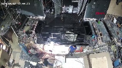 Gayrettepe'de tadilat felaketinin görüntüleri ortaya çıktı