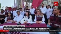 Hasta el momento, se han reportado 50 asesinatos vinculados al proceso electoral