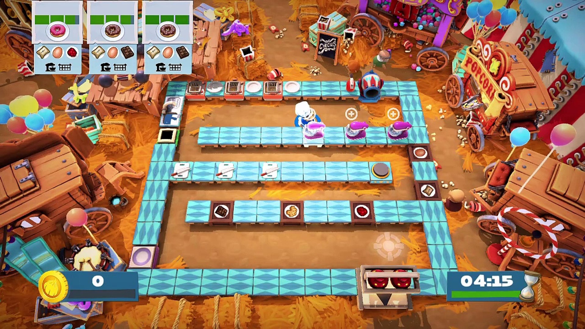 Overcooked 2 Nintendo Switch Gameplay