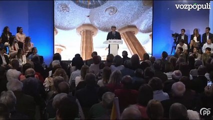 Feijóo arropa a Alejandro Fernández en Cataluña
