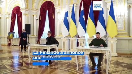 Guerre Russie-Ukraine: le Président finlandais signe en Ukraine un accord de sécurité