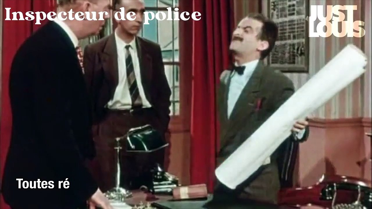 100 metiers avec Louis de Funes