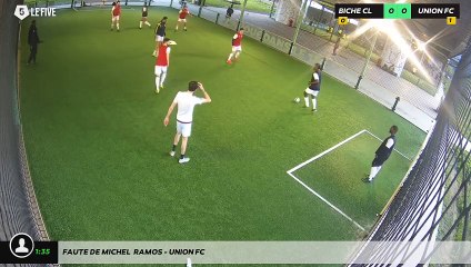 Faute de Michel  RAMOS - UNION FC