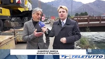 Video News - Caffaro: iniziata la posa del nuovo ponte provvisorio