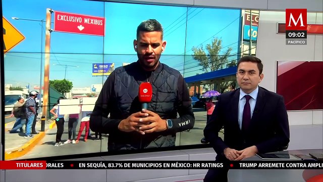 En Ecatepec, vecinos bloquean Vía José López Portillo por falta de agua