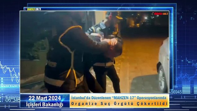 İstanbul’da Düzenlenen “MAHZEN-17” Operasyonlarında Organize Suç Örgütü Çökertildi