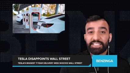 Tesla Disappoints Wall Street with Biggest Delivery Miss in 7 Years