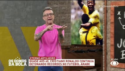 Neto compara Neymar com Cristiano Ronaldo e comenta: “Vergonha nos últimos 5 anos”