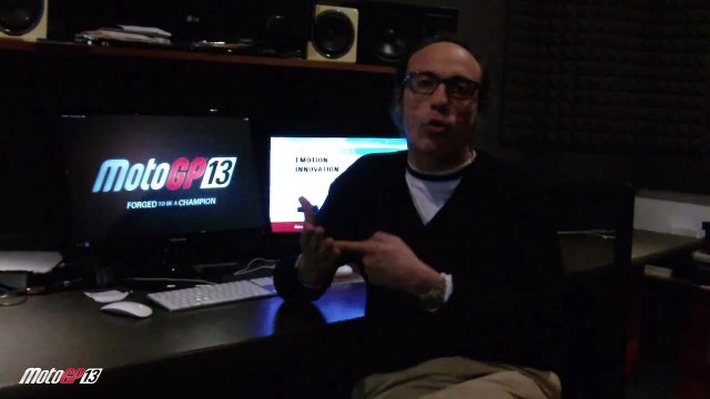 Guido Meda al commento di MotoGp 13