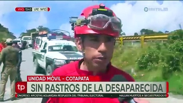 ​Con canes de K9, Bomberos y Policía intensifican la búsqueda de Odalis Vaquiata
