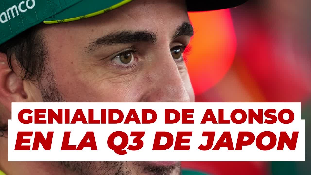 La radio de Alonso en la Q3 que explica la genialidad de segundos después