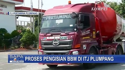 Begini Proses Pengisian BBM di ITJ Plumpang