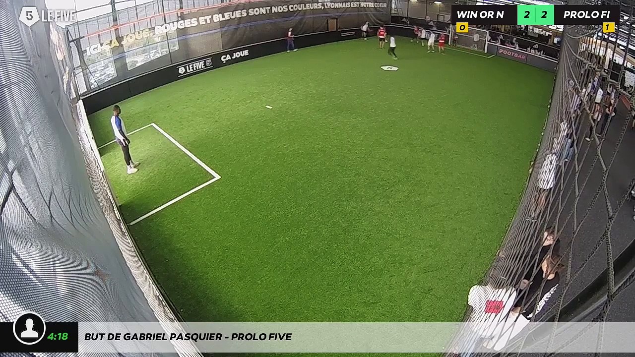 But de GABRIEL PASQUIER PROLO'FIVE Vidéo Dailymotion