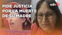 Joven pide justicia por el feminicidio de su madre y denunció una reclasificación del delito