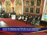 Pdte. Maduro: El derecho sobre la Guayana es un derecho libertario que nos dejaron los libertadores