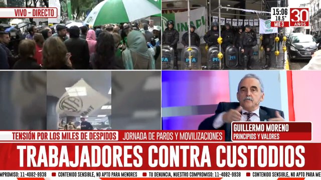 Paros, movilizaciones y toma de edificios públicos