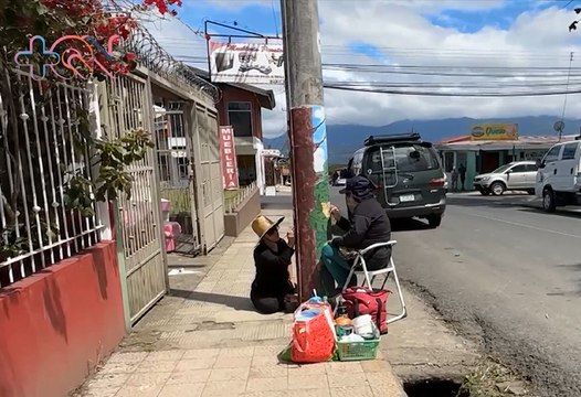 mqn-Un grupo de pintores embelleció los postes de luz de paraíso-030424