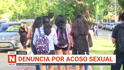 alumna denunció a docente  U promete apoyar a la víctima