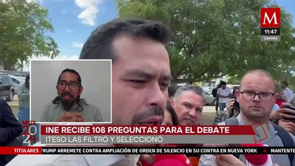 ¿Cómo se realizó la selección de preguntas para el primer debate presidencial?