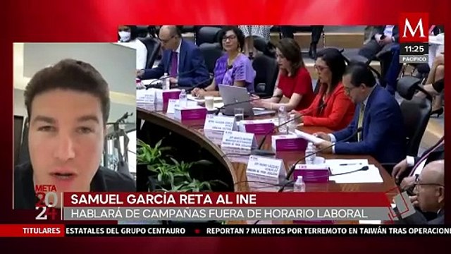 Mi horario laboral es de 9 a 5 de la tarde : Samuel García, gobernador de Nuevo León