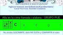 Allá en la cima - Grupo puerta al cielo Acordes Guitarra