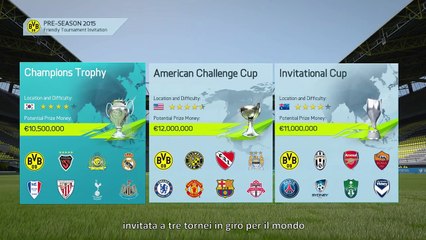 Fifa 16 - Novità modalità carriera