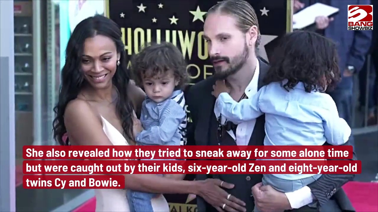 Zoe Saldana and Marco Perego-Saldana's Naked Swim Adventures.