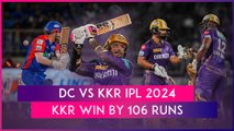 DC vs KKR IPL 2024 Stat Highlights: Kolkata Knight Riders Extend Unbeaten Streak With Big Win
