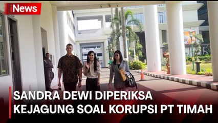 Senyum Sandra Dewi saat Tiba di Kejagung untuk Jalani Pemeriksaan Kasus Korupsi PT Timah