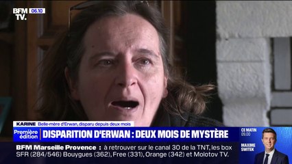 Disparition d'Erwan: sa belle-mère lance un nouvel "appel citoyen"