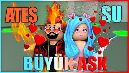 ATEŞ ve SU BÜYÜK AŞK | FİREBOY and WATERGİRL ROBLOX | HAN KRAL EKİP
