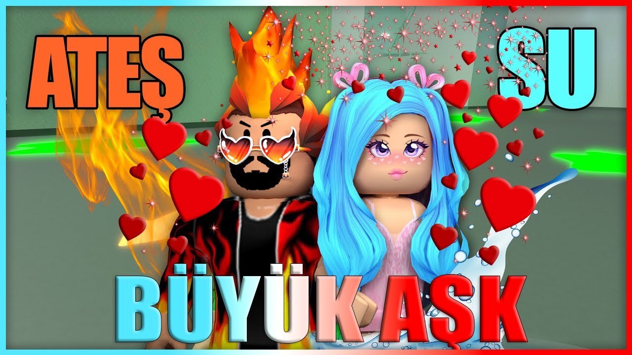 ATEŞ ve SU BÜYÜK AŞK | FİREBOY and WATERGİRL ROBLOX | HAN KRAL EKİP